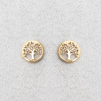 Boucles d'oreilles arbre de vie.