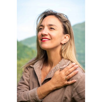 Bague femme trois or (jaune, blanc et rose) 18 carats.